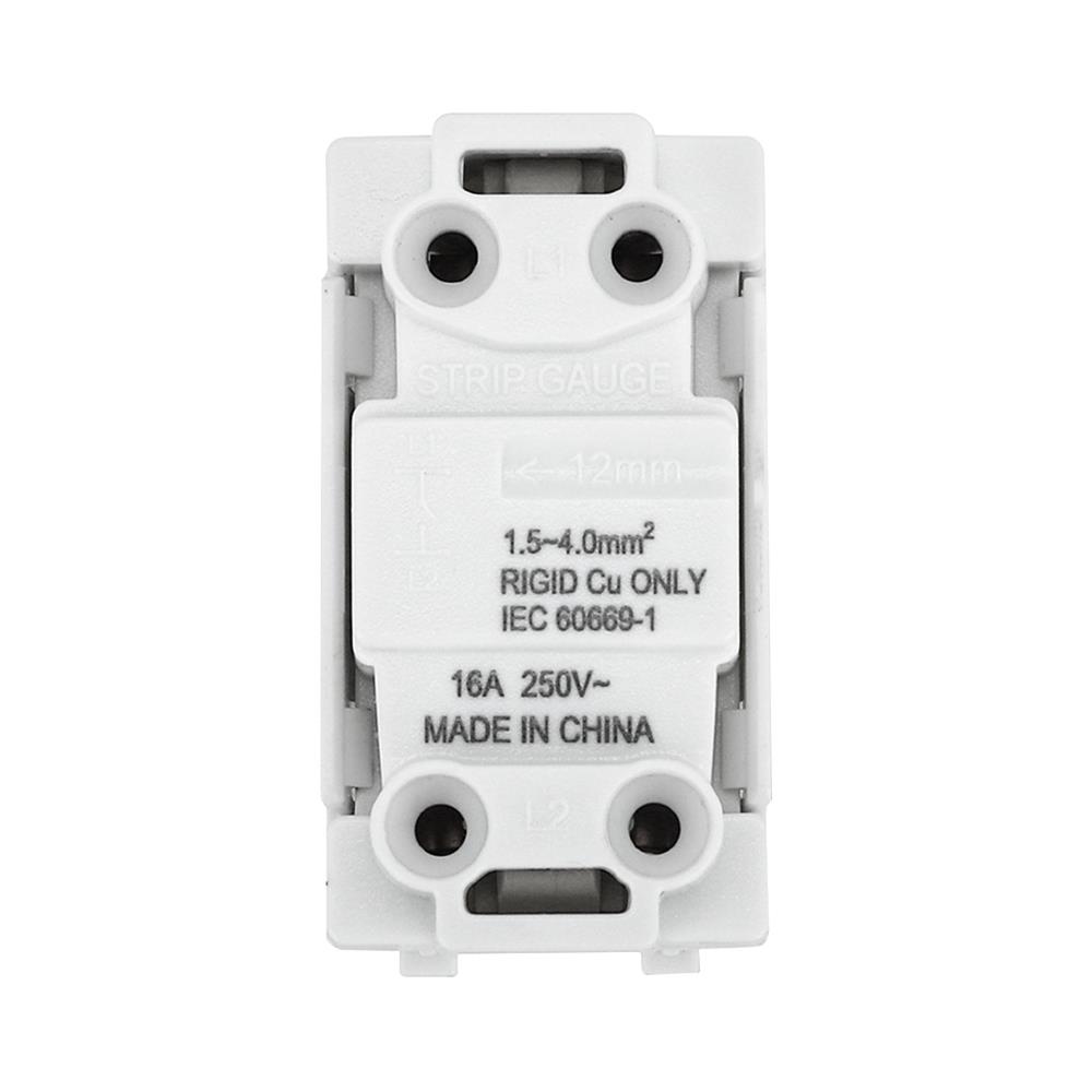 สวิตช์กดกระดิ่ง 1 ช่อง PHILIPS LEAF สีขาว