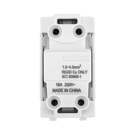 สวิตช์กดกระดิ่ง 1 ช่อง PHILIPS LEAF สีขาว_2