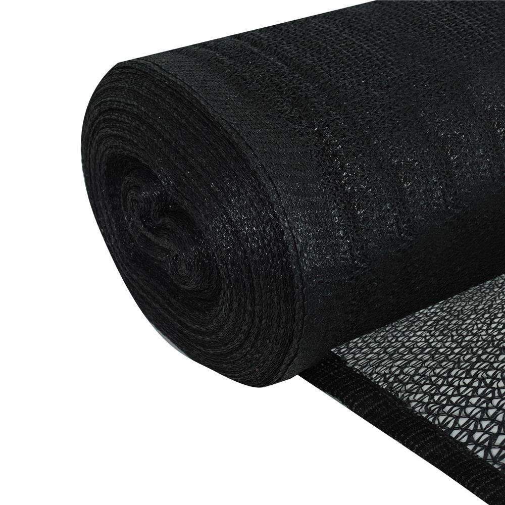 สแลนม้วนกรองแสง 60 เปอร์เซ็นต์ ทอ 3 เข็ม SPRING 2 ม.X100 หลา สีดำ