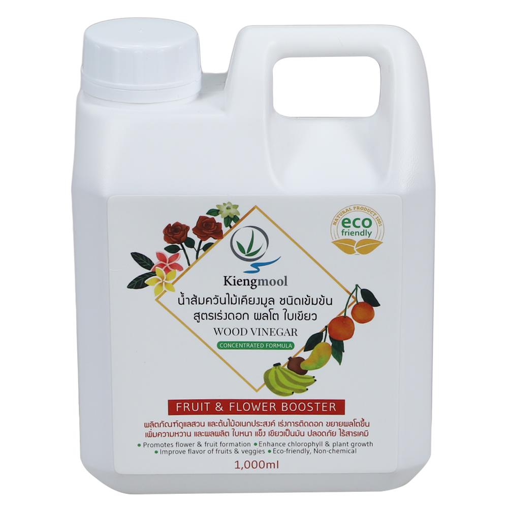 น้ำส้มควันไม้ สูตรเร่งดอก เคียงมูล 1,000 มล.