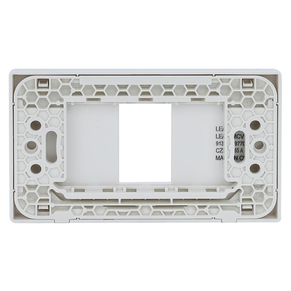 หน้ากาก 1 ช่อง PHILIPS LEAF สีขาว