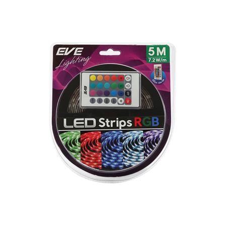 ไฟเส้น LED EVE STRIP 5050 7.2 วัตต์/ม. 5 ม. RGB IP20_1