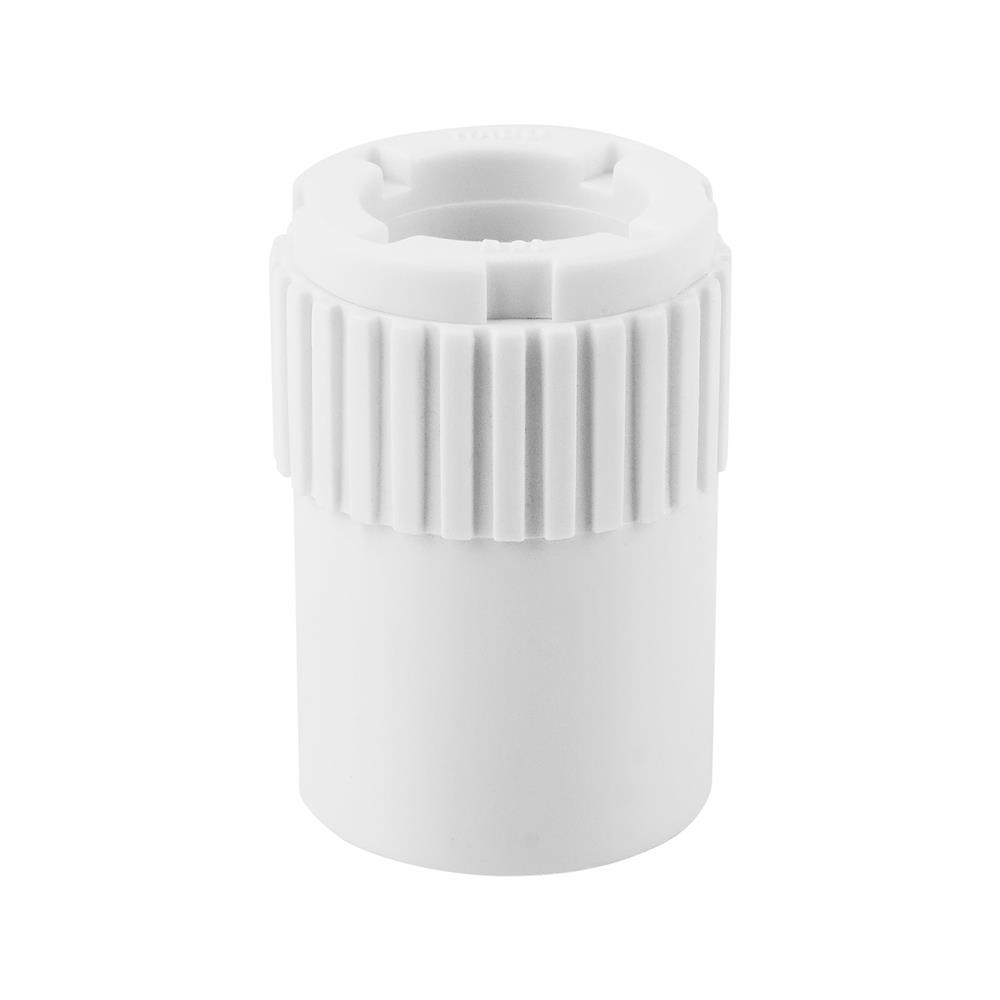 ข้อต่อเข้ากล่อง HACO 25 มม. BC25/P สีขาว