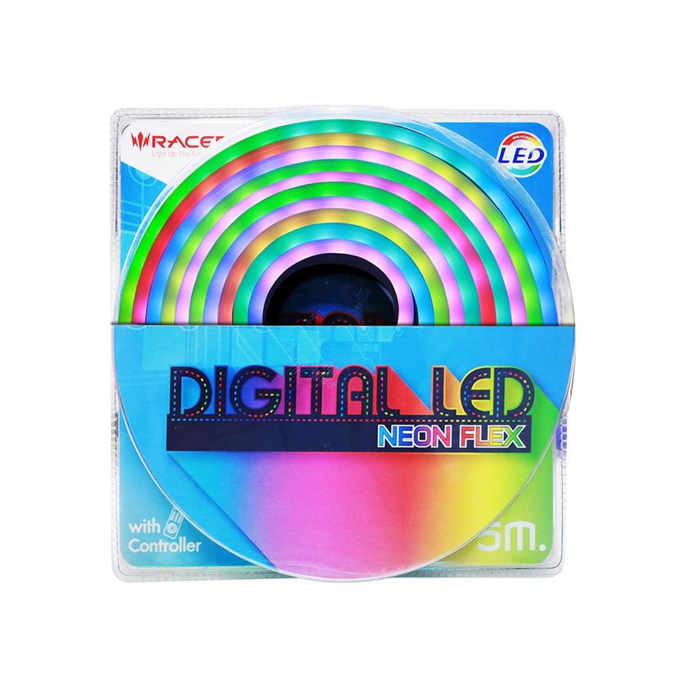 ไฟเส้น LED RACER NEON FLEX 25 วัตต์ 5 ม. สี RGB