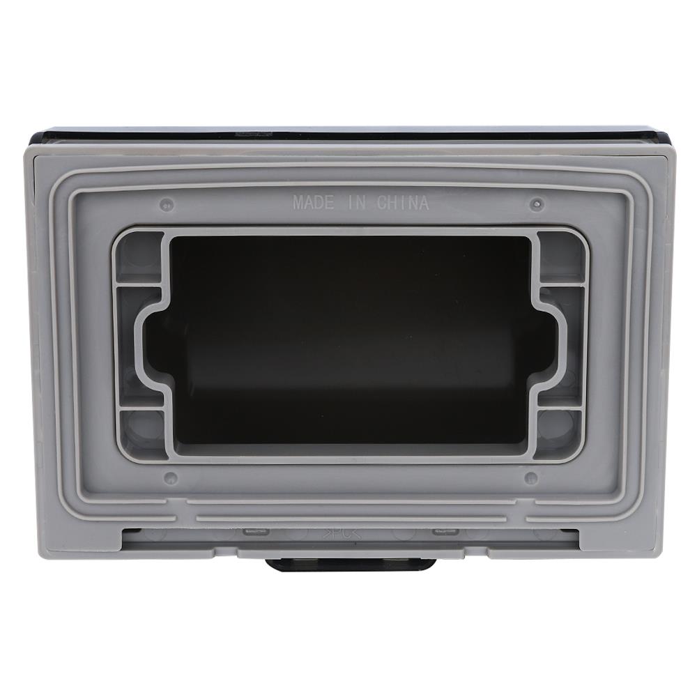 หน้ากากกันน้ำ PHILIPS 3 ช่อง สีดำ