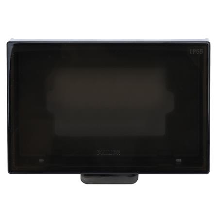 หน้ากากกันน้ำ PHILIPS 3 ช่อง สีดำ