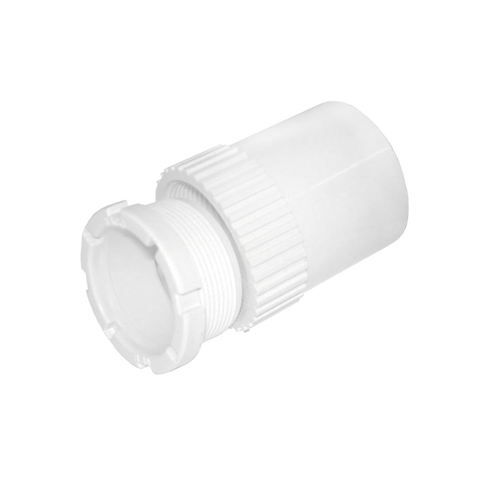 ข้อต่อเข้ากล่อง HACO 32 มม. BC32/P สีขาว