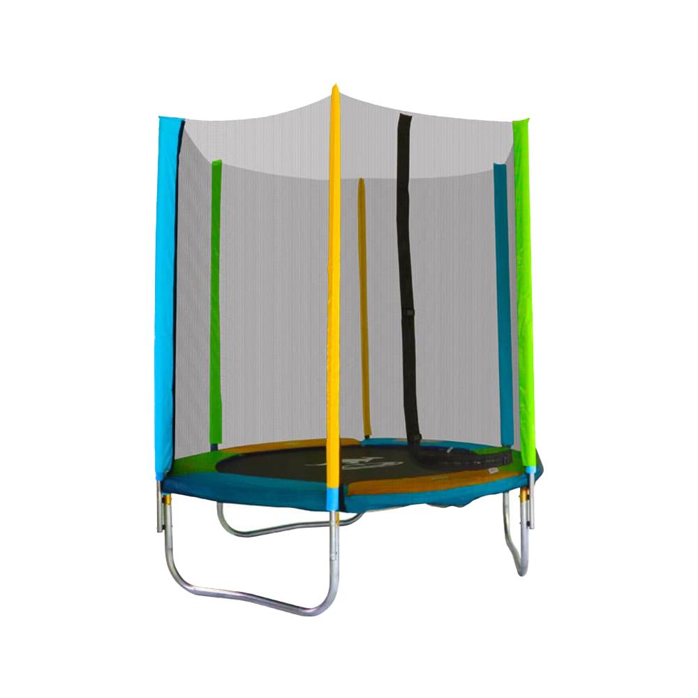 แทรมโพลีน พร้อมรั้วหลากสี SANOOK TRAMPOLINE STANDARD 6 ฟุต