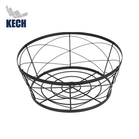 ตะกร้าผลไม้กลม SPIRAL ZL024 25 ซม. สีดำ