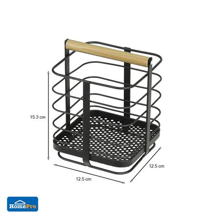 ที่ใส่อุปกรณ์ในครัว KECH HUG YS-10363P สีดำ_4