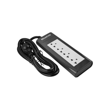 รางปลั๊กไฟ 4 ช่อง HACO EPN-4EB/2 16 แอมป์ 2 ม._3