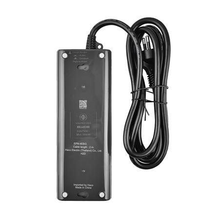 รางปลั๊กไฟ 4 ช่อง HACO EPN-4EB/2 16 แอมป์ 2 ม._6
