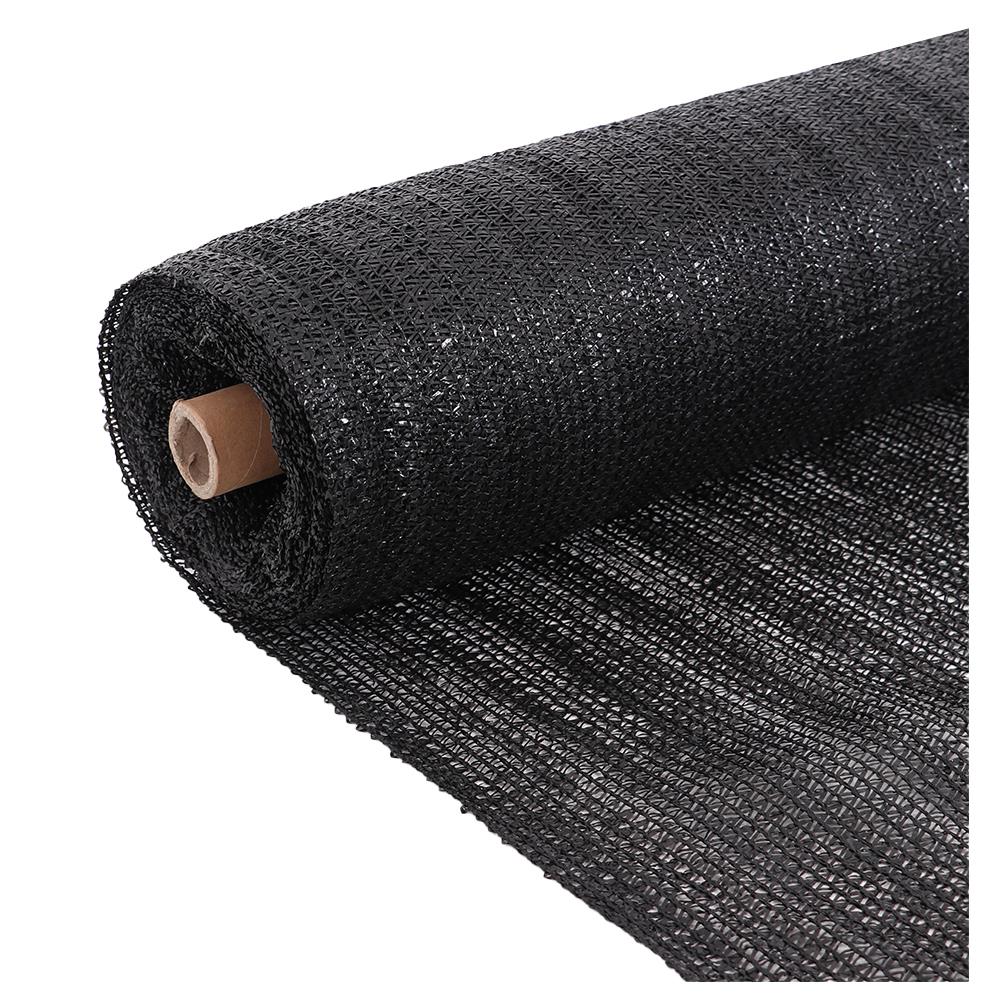 สแลนม้วนกรองแสง 50 เปอร์เซ็นต์ ทอ 3 เข็ม SPRING 2 ม.X100 หลา สีดำ