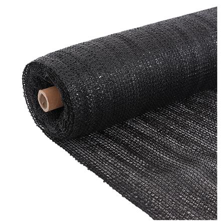 สแลนม้วนกรองแสง 50 เปอร์เซ็นต์ ทอ 3 เข็ม SPRING 2 ม.X100 หลา สีดำ