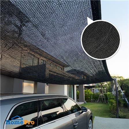 สแลนม้วนกรองแสง 80 เปอร์เซ็นต์ ทอ 3 เข็ม SPRING 2 ม.X100 หลา สีดำ_4