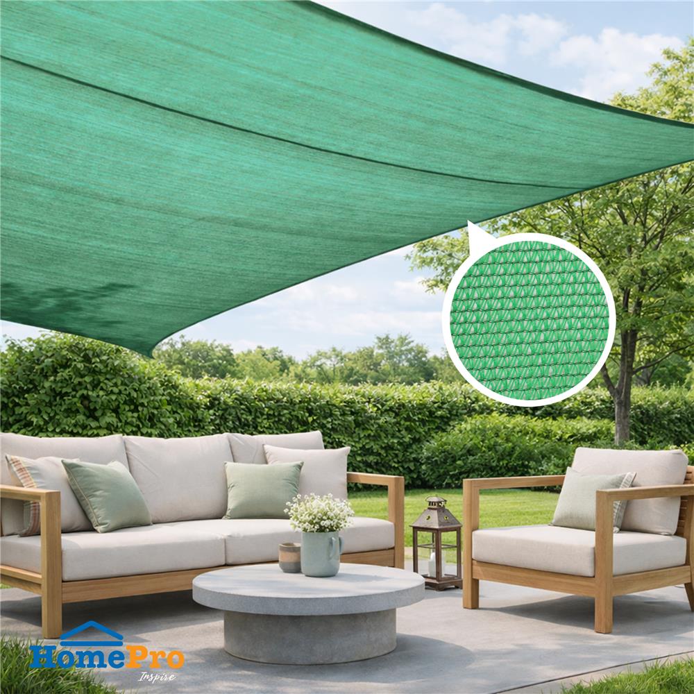 สแลนม้วนกรองแสง 50 เปอร์เซ็นต์ ทอ 3 เข็ม SPRING 2 ม.X100 หลา สีเขียว