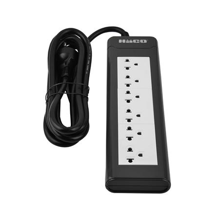 รางปลั๊กไฟ 6 ช่อง HACO EPN-6EB/3 16 แอมป์ 3 ม._5