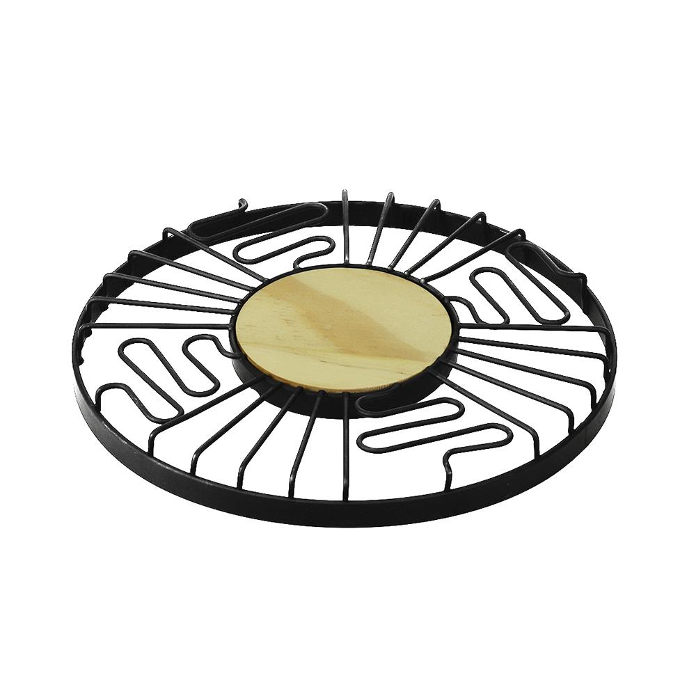 ที่รองภาชนะร้อน KECH CURL YS-50668P สีดำ