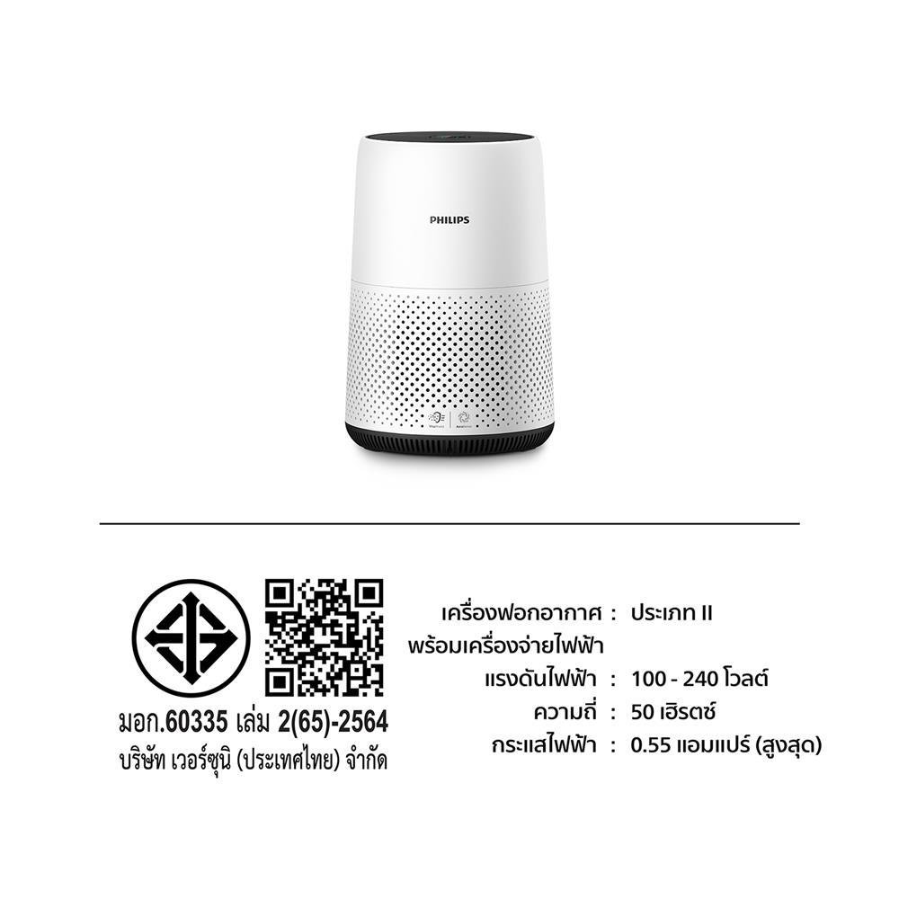 เครื่องฟอกอากาศ PHILIPS AC0820/20 49ตารางเมตร