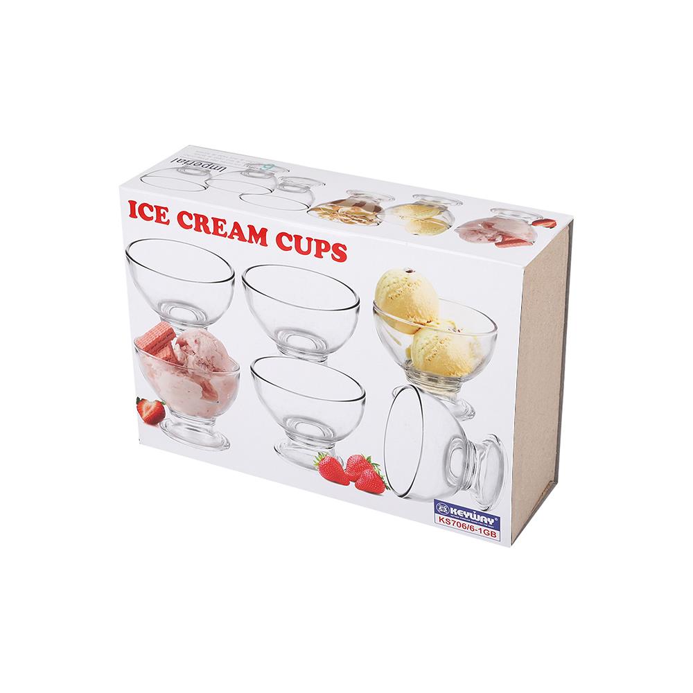 แก้วไอศครีม 210ml KEY WAY BEVERAGE แพ็ค 6 ใบ