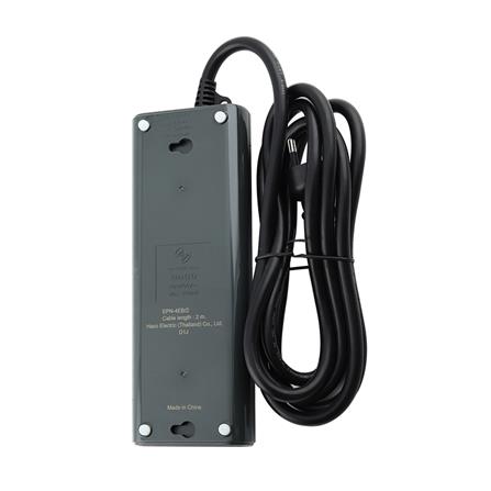 รางปลั๊กไฟ 3 ช่อง 1 สวิตซ์ HACO EPN-S3EB 16A 2 ม._3