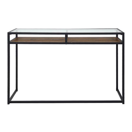 โต๊ะคอนโซล FURDINI ARERO สีโอ๊ค/ดำ_2