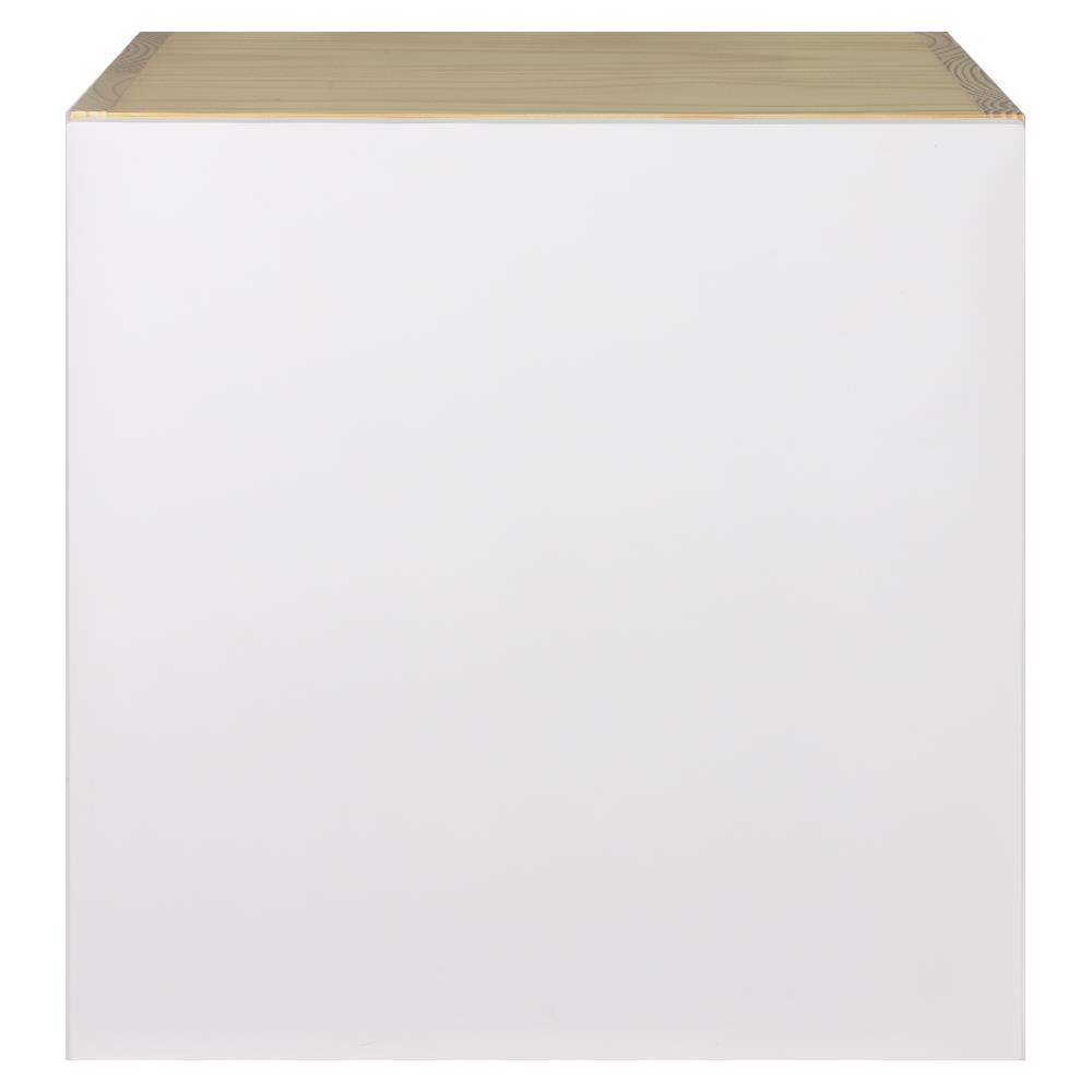 ตู้แขวนผนังไม้ MOYA TK CUBE BOX-004 สีขาว
