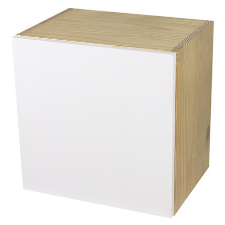 ตู้แขวนผนังไม้ MOYA TK CUBE BOX-004 สีขาว_1