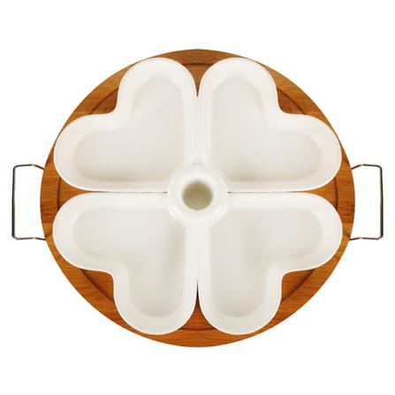 ชุดเสริฟ 4 ช่อง+ฝา BAMBOO_3