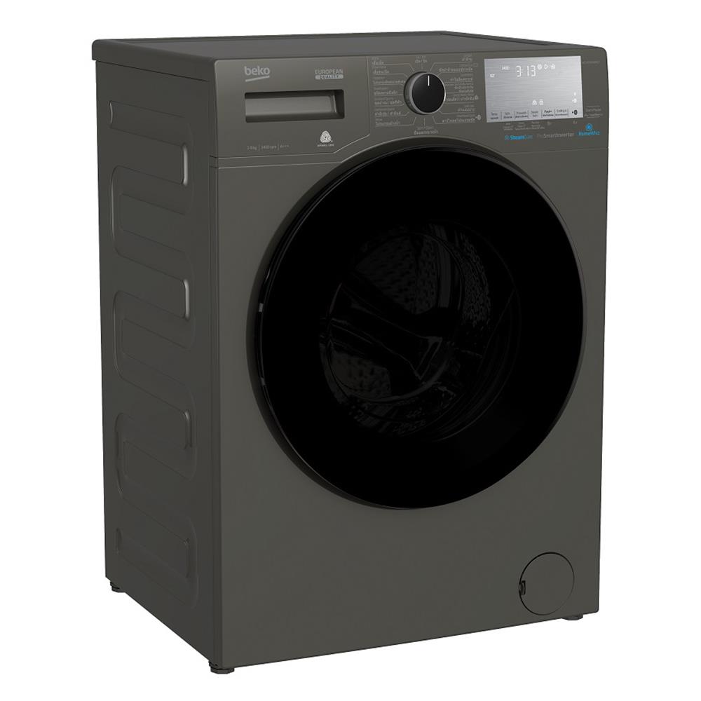 เครื่องซักผ้าฝาหน้า BEKO WCV9749XMST 9 กก. 1400RPM อินเวอร์เตอร์