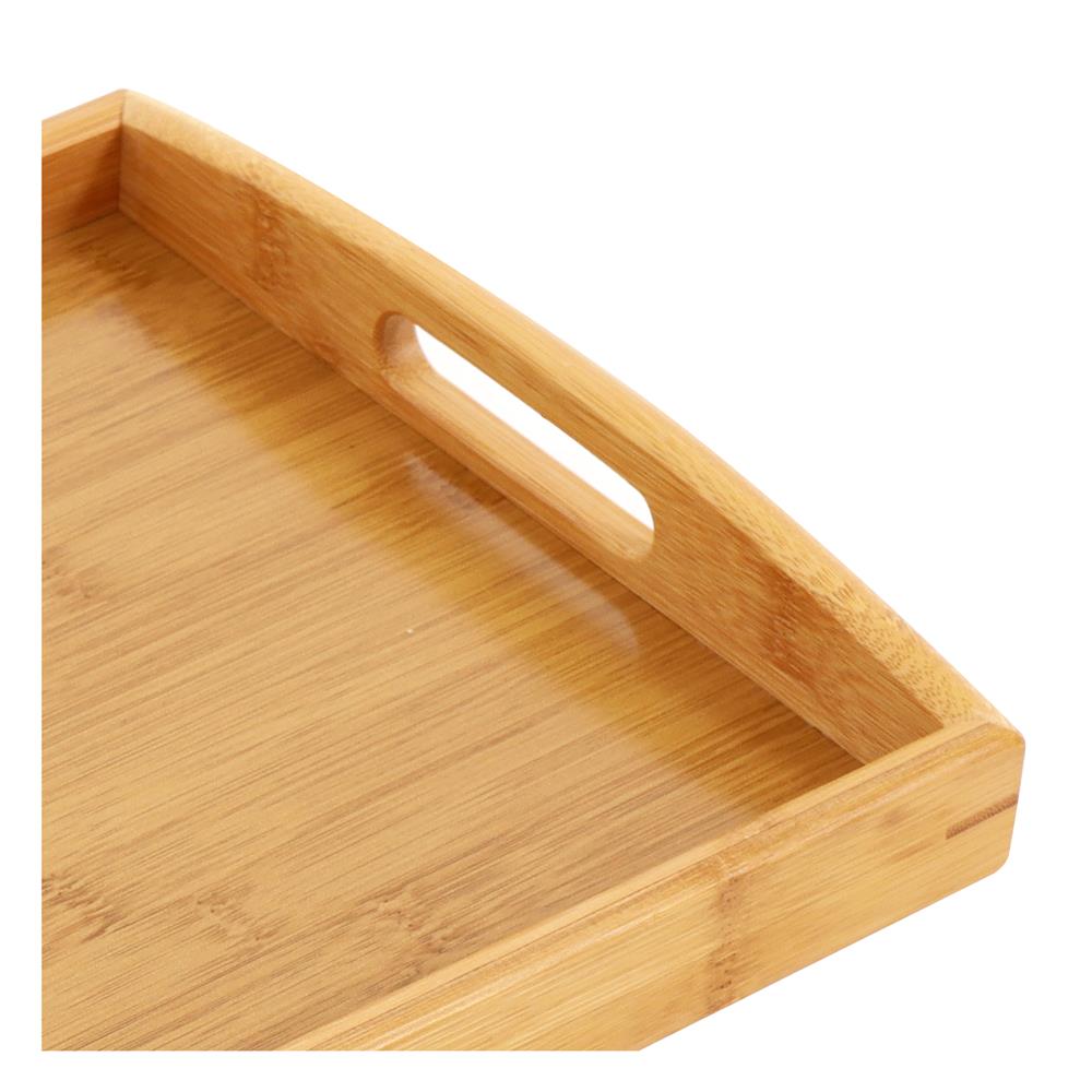 ถาดไม้ไผ่เหลี่ยม BAMBOO 25.5X38 ซม.