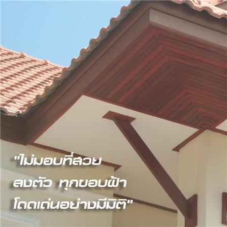 ไม้มอบ DURAONE 5X300X0.8 ซม. สีโอ๊คเข้ม_2