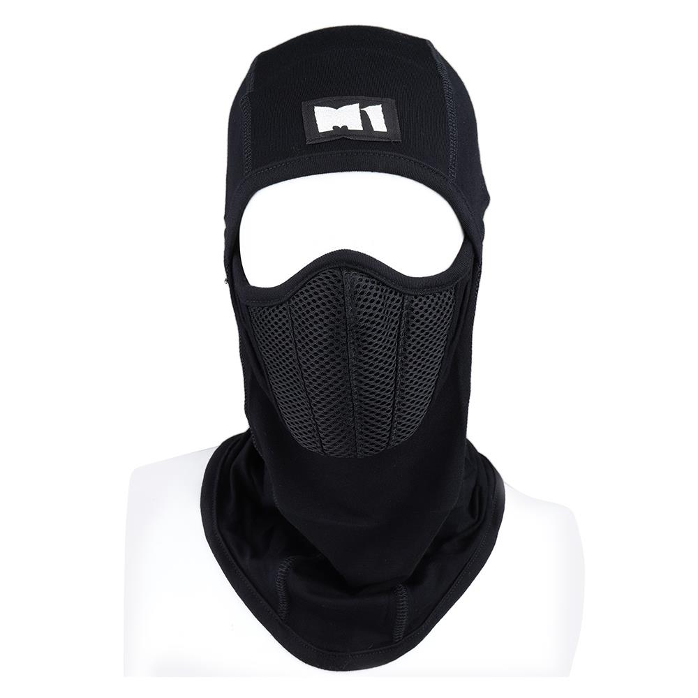 หมวกโม่งกันฝุ่นเปิดหน้า M1 1 ชิ้น สีดำ