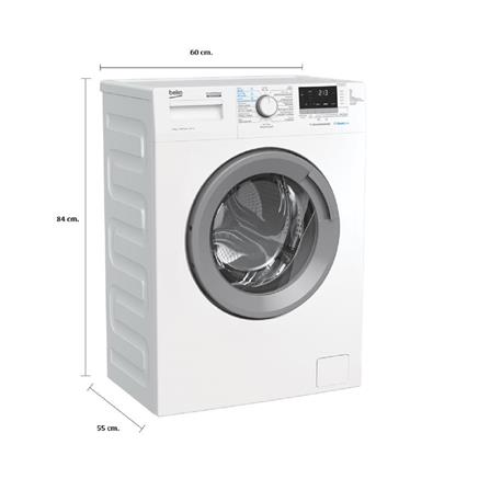 เครื่องซักผ้าฝาหน้า BEKO WCV8612XS0ST 8 กก. 1200RPM อินเวอร์เตอร์_4