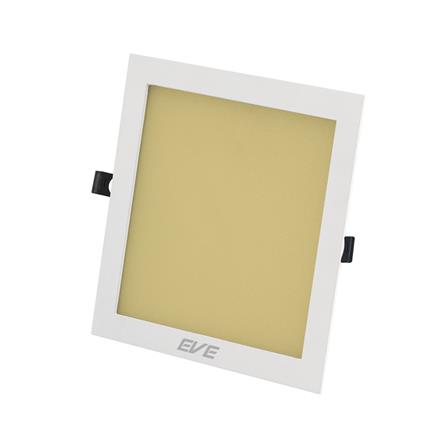 ดาวน์ไลท์ LED EVE PANEL LIGHT SQUARE 565234 10 นิ้ว 18 วัตต์ WARM WHITE สีขาว_0