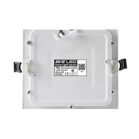 ดาวน์ไลท์ LED EVE PANEL LIGHT SQUARE 565234 10 นิ้ว 18 วัตต์ WARM WHITE สีขาว_5