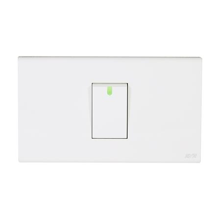 ชุดสวิตช์ 1 ทาง 1 ช่อง EVE 569966 สีขาว_0