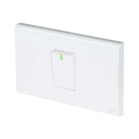 ชุดสวิตช์ 1 ทาง 1 ช่อง EVE 569966 สีขาว_1