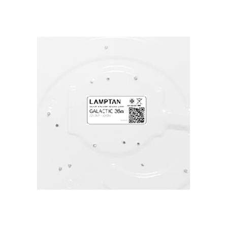 ไฟเพดาน LED LAMPTAN SMART GALACTIC 20 นิ้ว 36 วัตต์ DAYLIGHT/COOL WHITE/WARM WHITE สีขาว_3