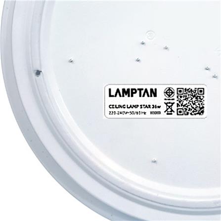 ไฟเพดาน LED LAMPTAN CLILING STAR 16 นิ้ว 36 วัตต์ DAYLIGHT สีขาว_7