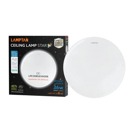 ไฟเพดาน LED LAMPTAN CLILING STAR 16 นิ้ว 36 วัตต์ DAYLIGHT สีขาว_3