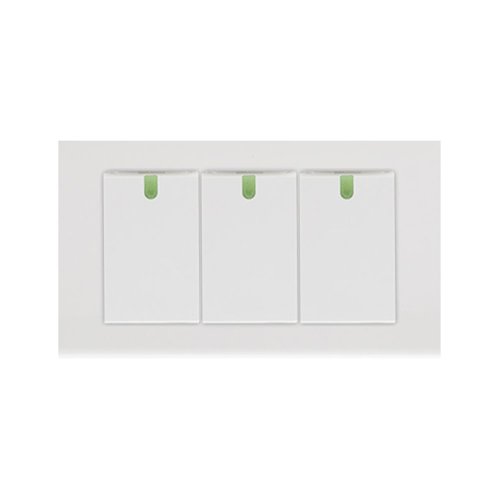 ชุดสวิตช์ 1 ทาง 3 ช่อง EVE 570047 สีขาว