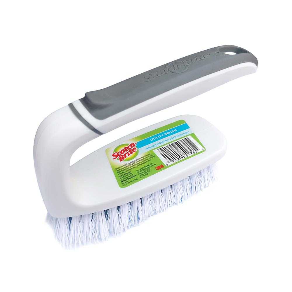 แปรงขัดอเนกประสงค์ ทรงเตารีด SCOTH-BRITE สีขาว/เทา