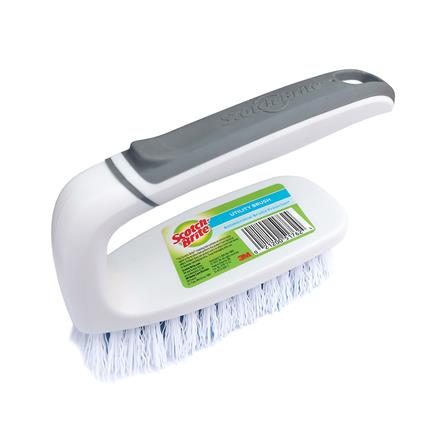 แปรงขัดอเนกประสงค์ ทรงเตารีด SCOTH-BRITE สีขาว/เทา