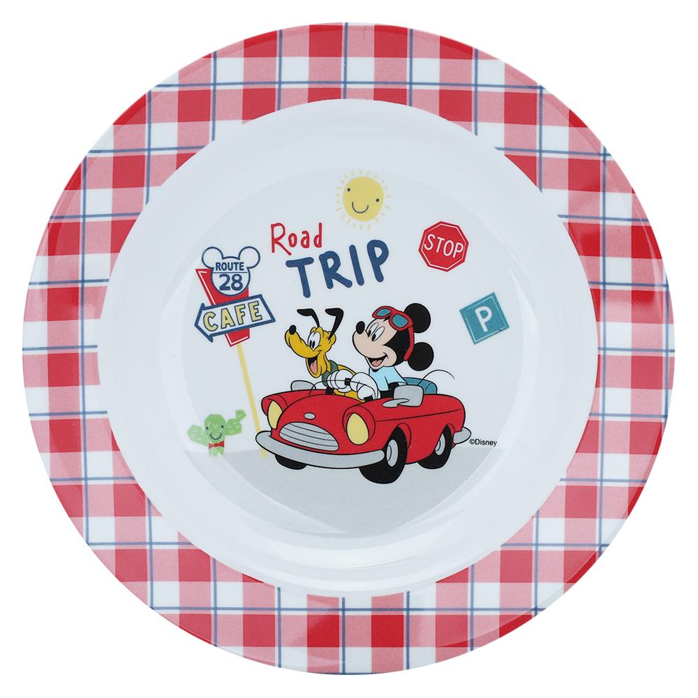จานเมลามีนลึก 8" SUPERWARE MICKEY ROAD TRIP