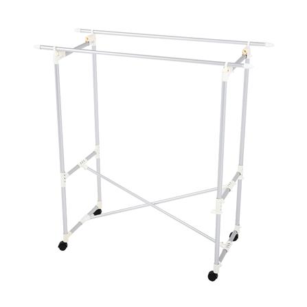 ราวตากผ้าอะลูมิเนียมพับได้มีล้อ  110cm PLIM_0