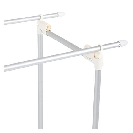 ราวตากผ้าอะลูมิเนียมพับได้มีล้อ  110cm PLIM_3