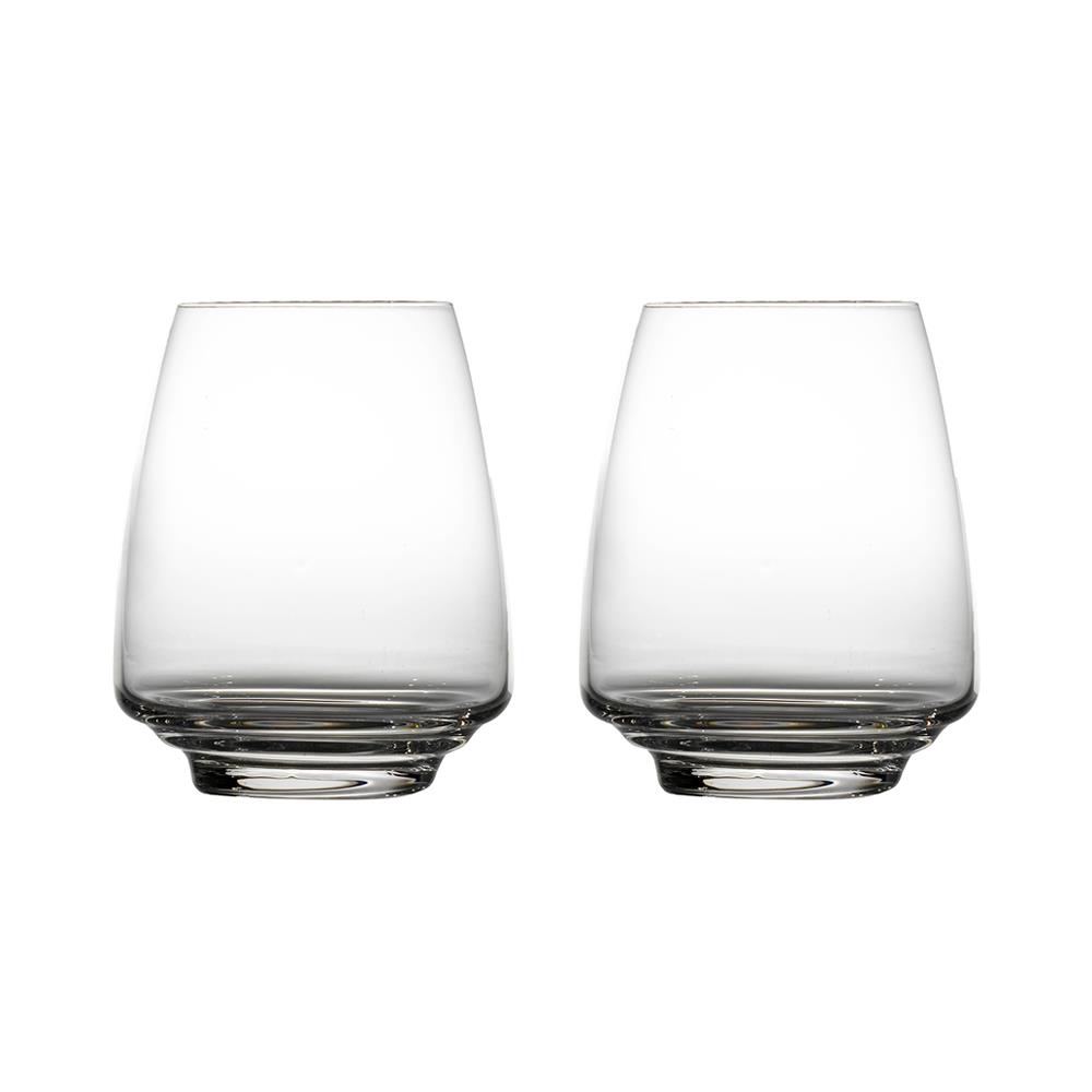 แก้วน้ำคริสตัล 470ml ZAFFERANO TUMBLE แพ็ค 2 ใบ