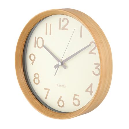 นาฬิกาแขวน HOME LIVING STYLE BOIS 12 นิ้ว สีเบจ_1