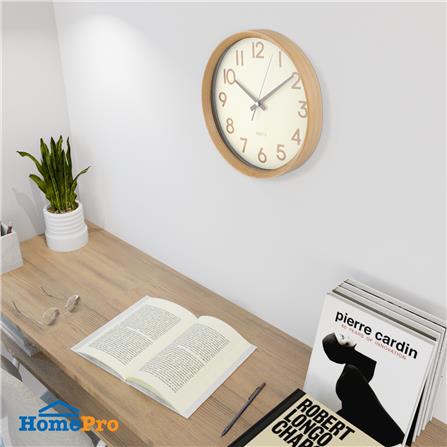 นาฬิกาแขวน HOME LIVING STYLE BOIS 12 นิ้ว สีเบจ_4